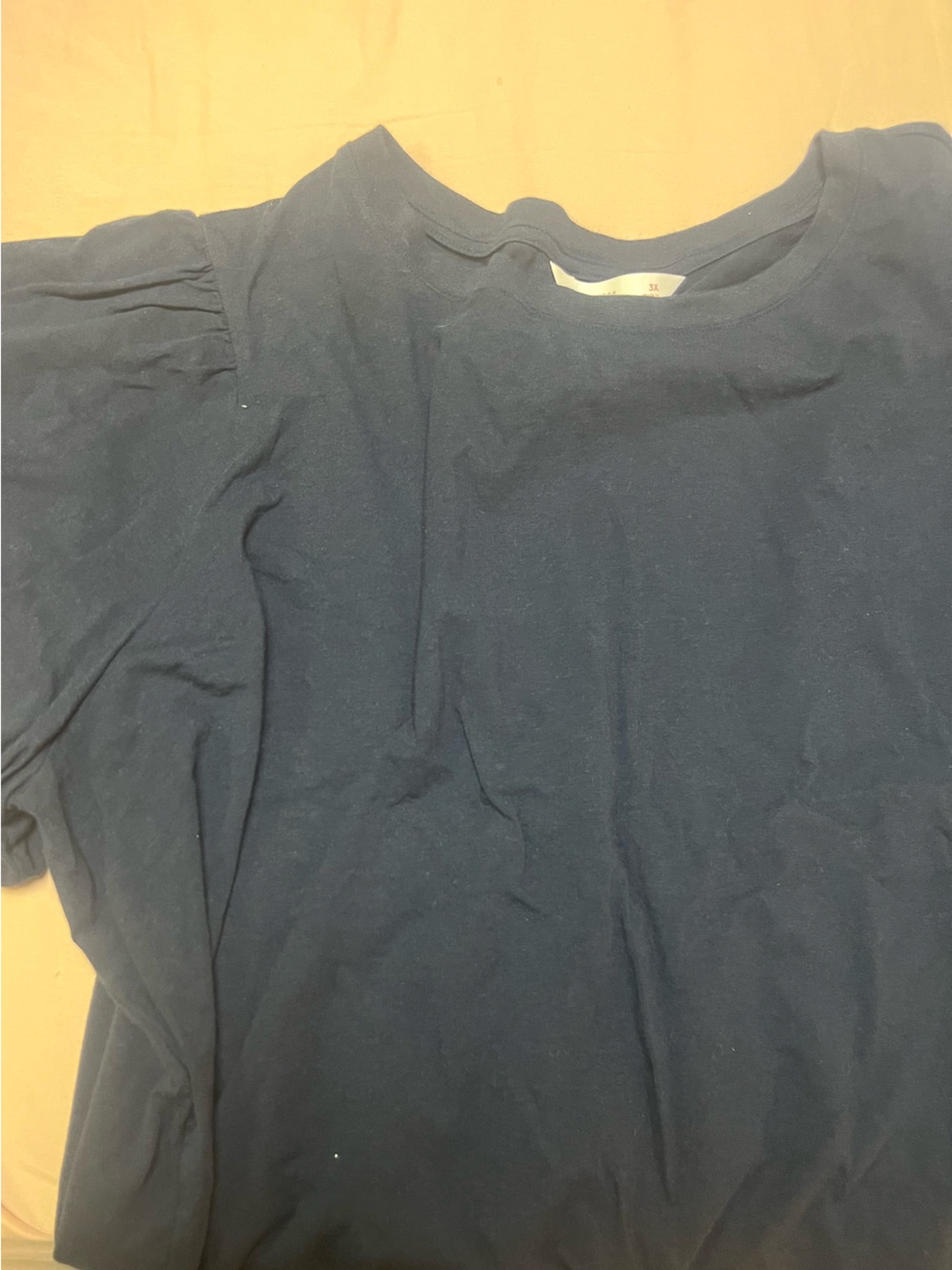 LC Lauren Conrad Dark Navy blouse
